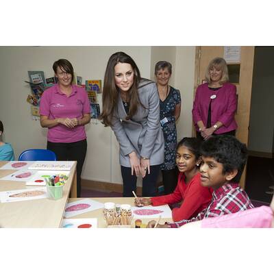 Herzogin Kate im Kinder-Hospiz