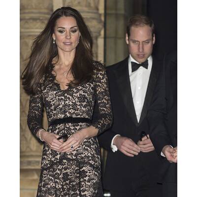 Kate & William im Naturhistorischen Museum