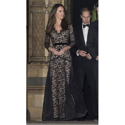 Kate & William im Naturhistorischen Museum