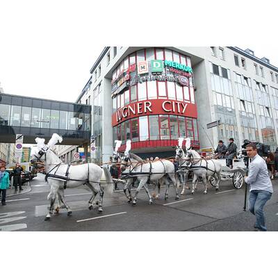 Richard Lugner sagt 'Ja' zu seiner Spatzi