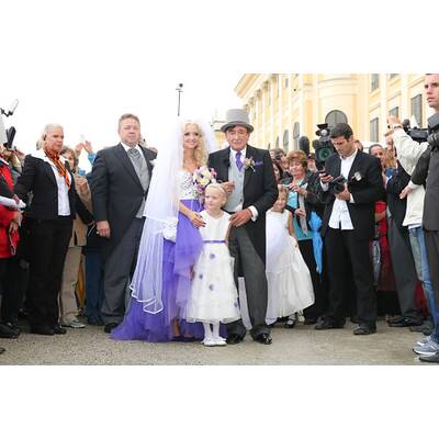 Richard Lugner sagt 'Ja' zu seiner Spatzi