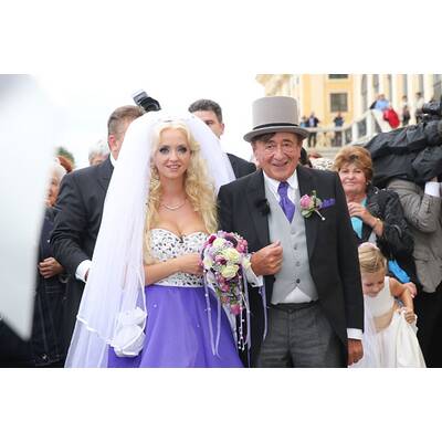 Richard Lugner sagt 'Ja' zu seiner Spatzi