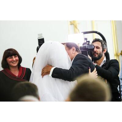 Richard Lugner sagt 'Ja' zu seiner Spatzi