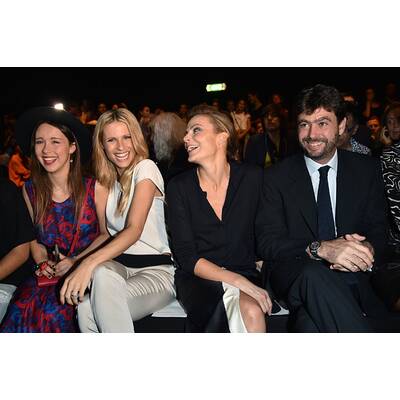 Michelle Hunziker strahlt mit Minibauch & Tomaso Trussardi