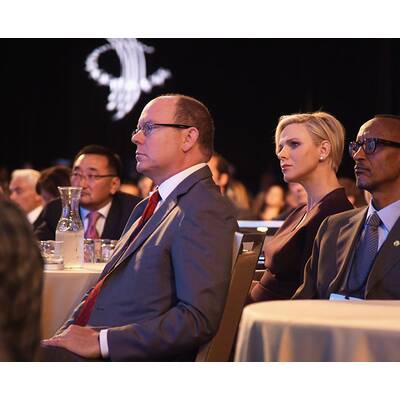 Charlène & Albert besuchen New York