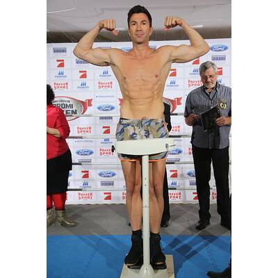 Melanie Müller & Co. beim Wiegen für's Promiboxen