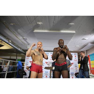 Melanie Müller & Co. beim Wiegen für's Promiboxen