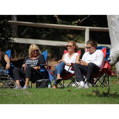 Heidi Klum & Vito Schnabel: Familiensonntag am Fußballplatz