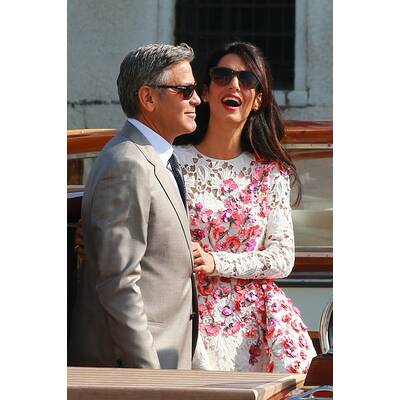 George Clooney & Amal: Die ersten Fotos nach der Hochzeit