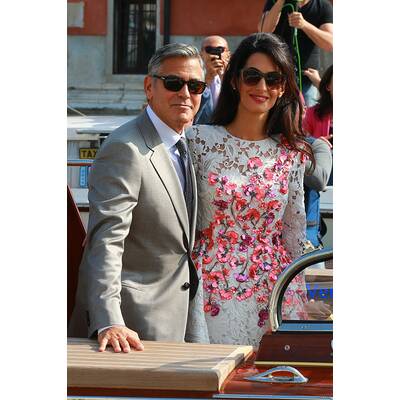 George Clooney & Amal: Die ersten Fotos nach der Hochzeit