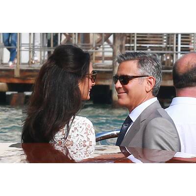 George Clooney & Amal: Die ersten Fotos nach der Hochzeit