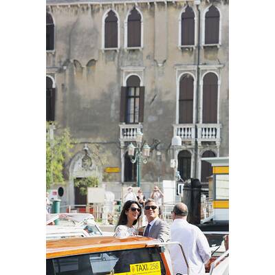 George Clooney & Amal: Die ersten Fotos nach der Hochzeit