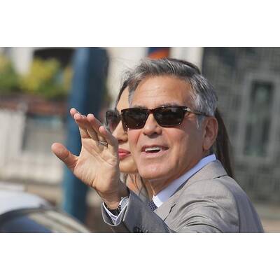 George Clooney & Amal: Die ersten Fotos nach der Hochzeit