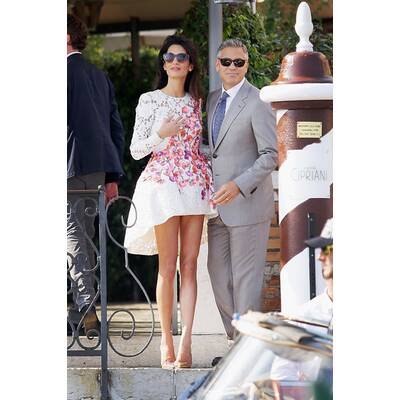 George Clooney & Amal: Die ersten Fotos nach der Hochzeit