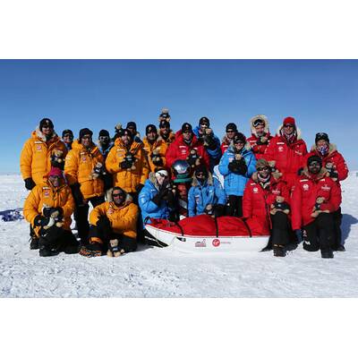 Prinz Harry am Südpol angekommen