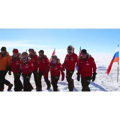 Prinz Harry am Südpol angekommen