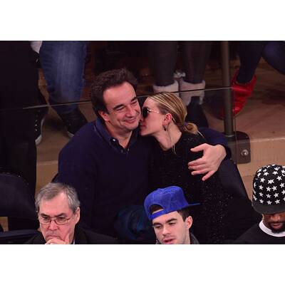 Mary-Kate Olsen & Olivier Sarkozy turteln bei Knicks-Spiel
