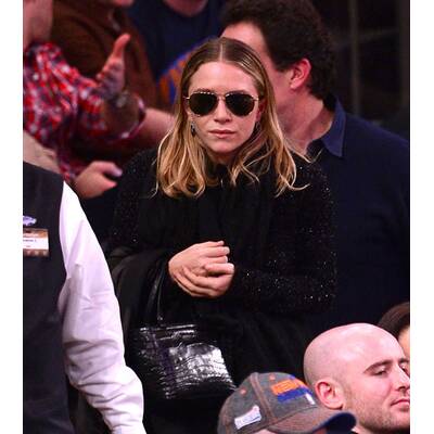 Mary-Kate Olsen & Olivier Sarkozy turteln bei Knicks-Spiel