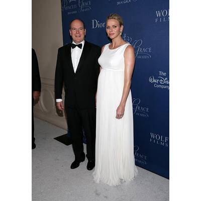 Fürstin Charlène & Albert bei 