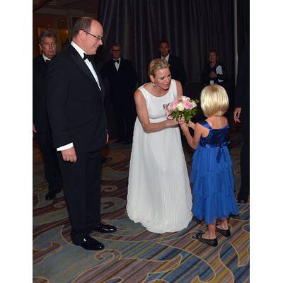 Fürstin Charlène & Albert bei 