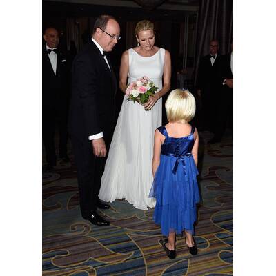 Fürstin Charlène & Albert bei 