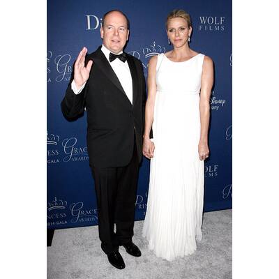 Fürstin Charlène & Albert bei 