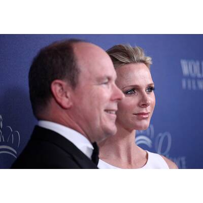 Fürstin Charlène & Albert bei 