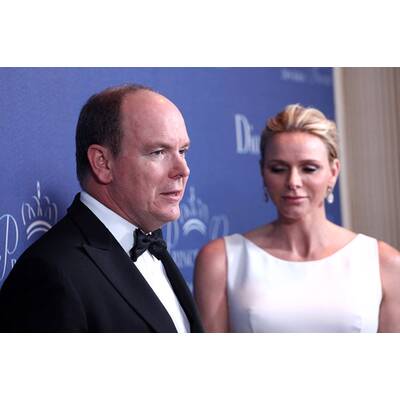 Fürstin Charlène & Albert bei 