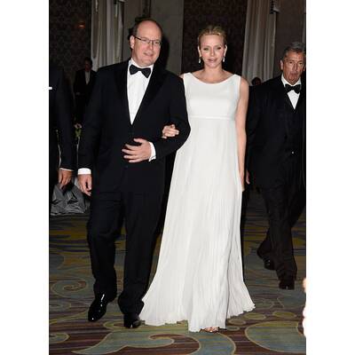 Fürstin Charlène & Albert bei 