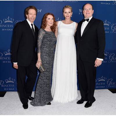 Fürstin Charlène & Albert bei 