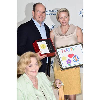 Fürstin Charlene & Fürst Albert im Einsatz