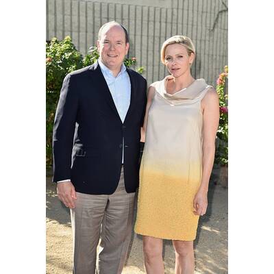 Fürstin Charlene & Fürst Albert im Einsatz