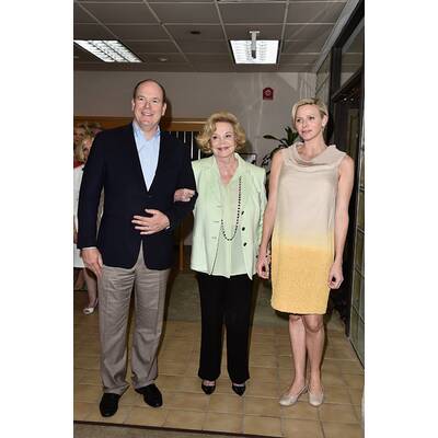 Fürstin Charlene & Fürst Albert im Einsatz