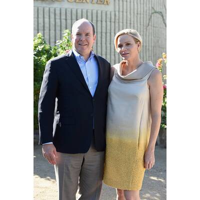 Fürstin Charlene & Fürst Albert im Einsatz