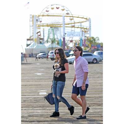 Tamara Ecclestone genießt Spaziergang