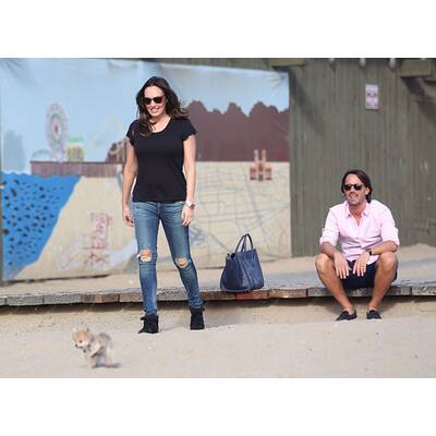 Tamara Ecclestone genießt Spaziergang