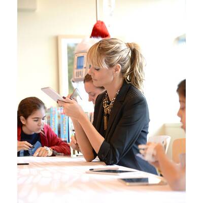 Heidi Klums Charity-Trip ins Kinder-Spital