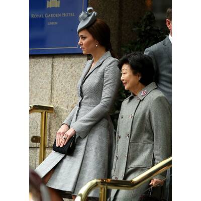 Herzogin Kate strahlt mit Mini-Bauch