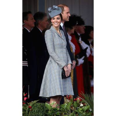 Herzogin Kate strahlt mit Mini-Bauch