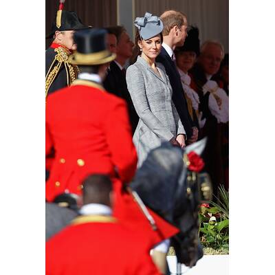 Herzogin Kate strahlt mit Mini-Bauch