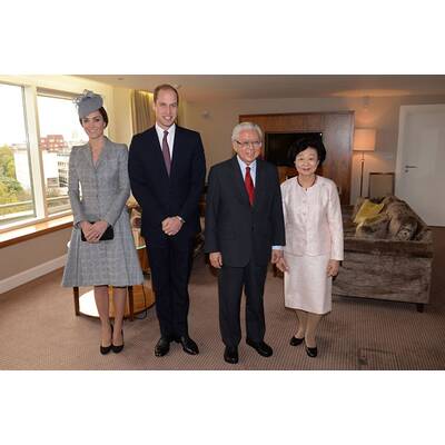 Herzogin Kate strahlt mit Mini-Bauch