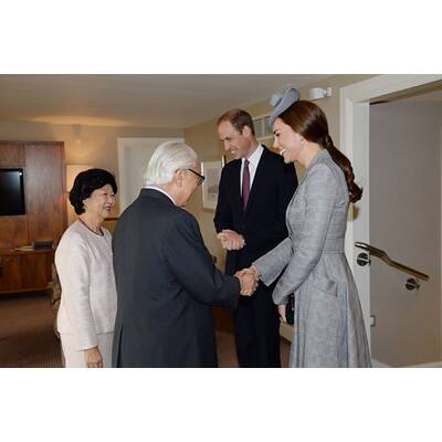 Herzogin Kate strahlt mit Mini-Bauch