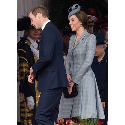 Herzogin Kate strahlt mit Mini-Bauch