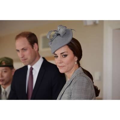 Herzogin Kate strahlt mit Mini-Bauch