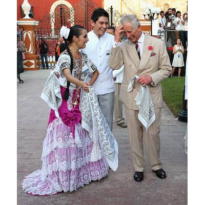 Prinz Charles & Camilla machen Mexiko unsicher