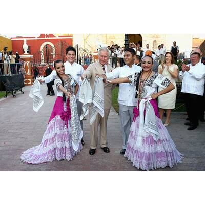 Prinz Charles & Camilla machen Mexiko unsicher