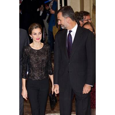 Königin Letizia & Felipe: Schmachtende Blicke
