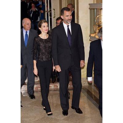 Königin Letizia & Felipe: Schmachtende Blicke