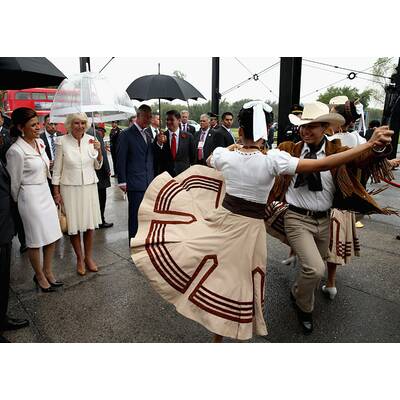 Prinz Charles & Camilla machen Mexiko unsicher