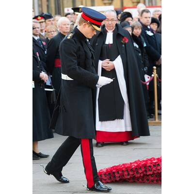 Prinz Harry ehrt gefallene Soldaten